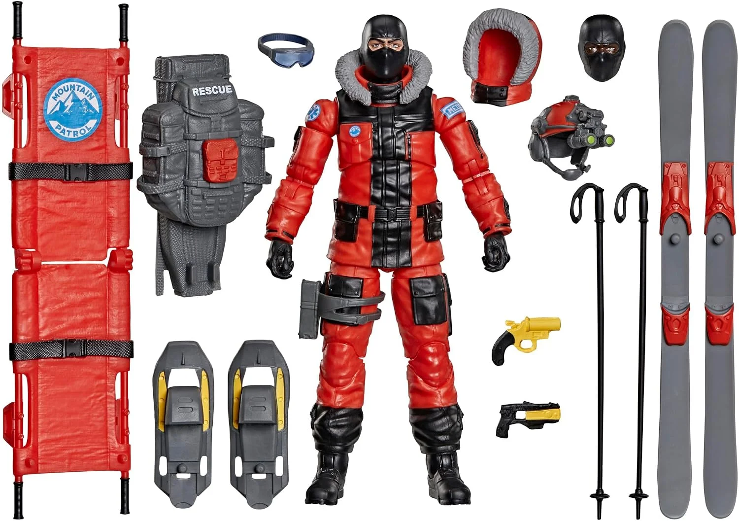 Set de figura G.I. Joe Classified Series Legacy Collection Action Joe Avalanche Response 15 cm – Hasbro