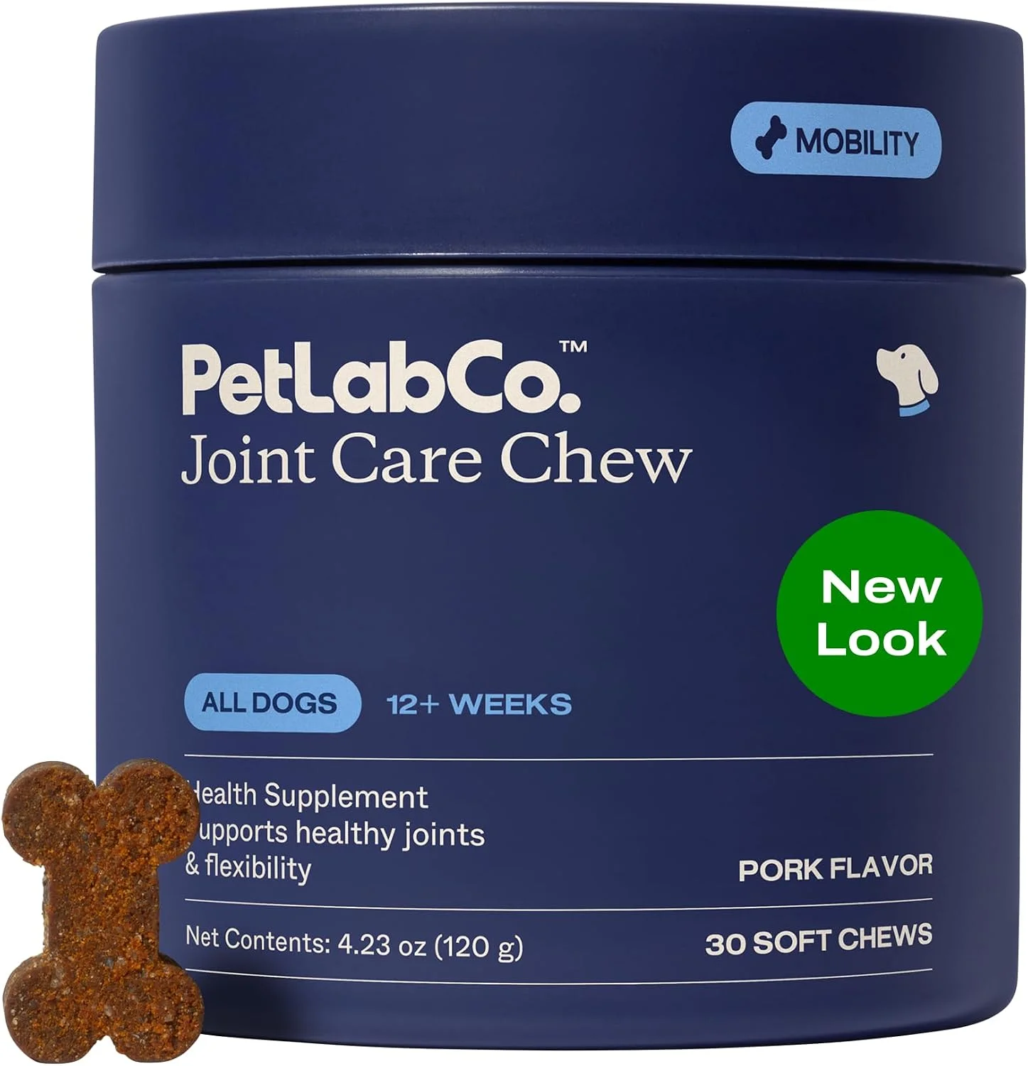 PetLab Co. Joint Care Chews sabor cerdo · 30 masticables blandos