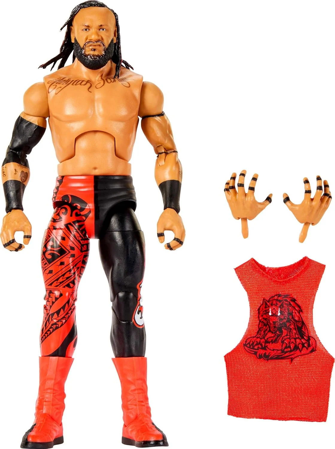 Figura WWE Elite Collection Jacob Fatu Serie #125 15 cm – Mattel