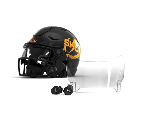 SHOC Zero-G+ – Visor transparente para casco de fútbol americano