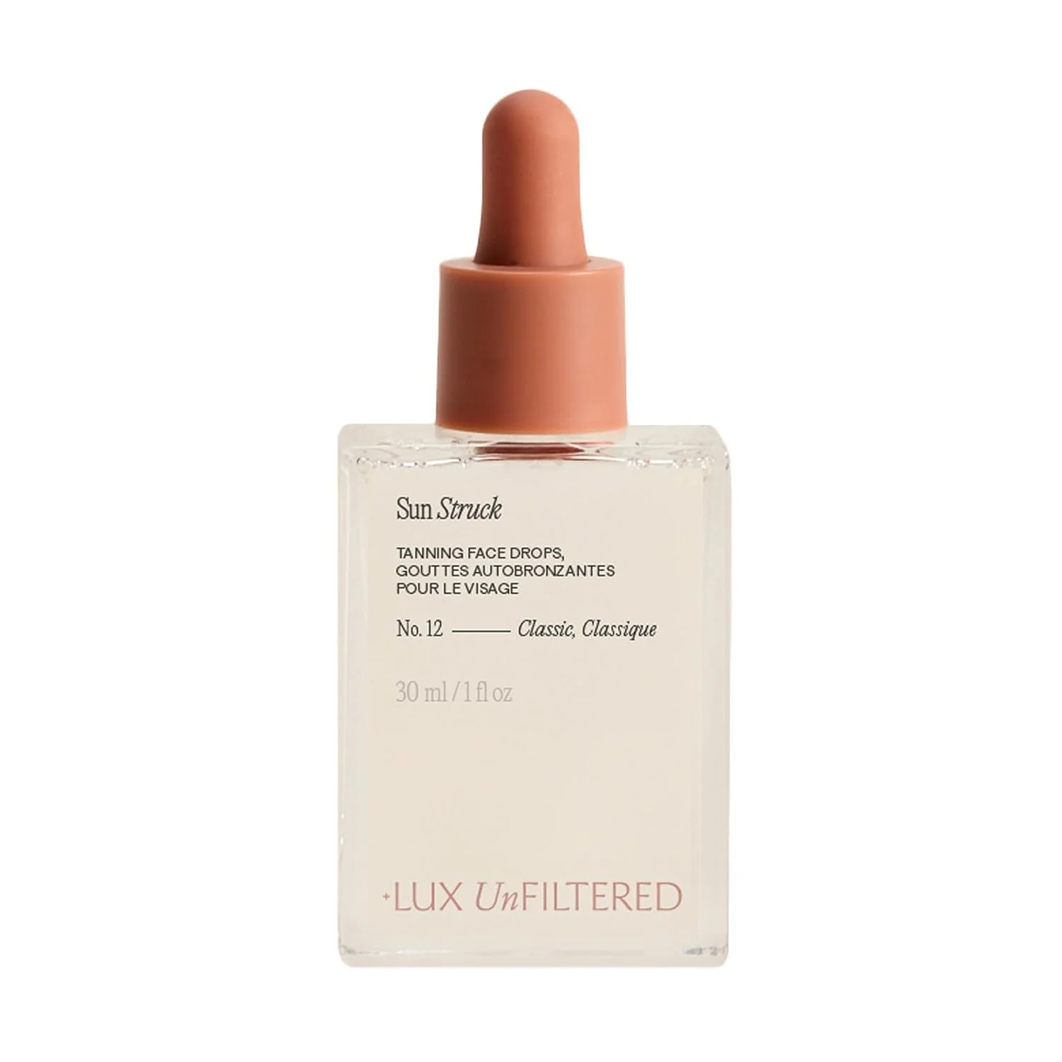 Lux Unfiltered N12 Sun Struck gotas autobronceantes faciales · tono Classic