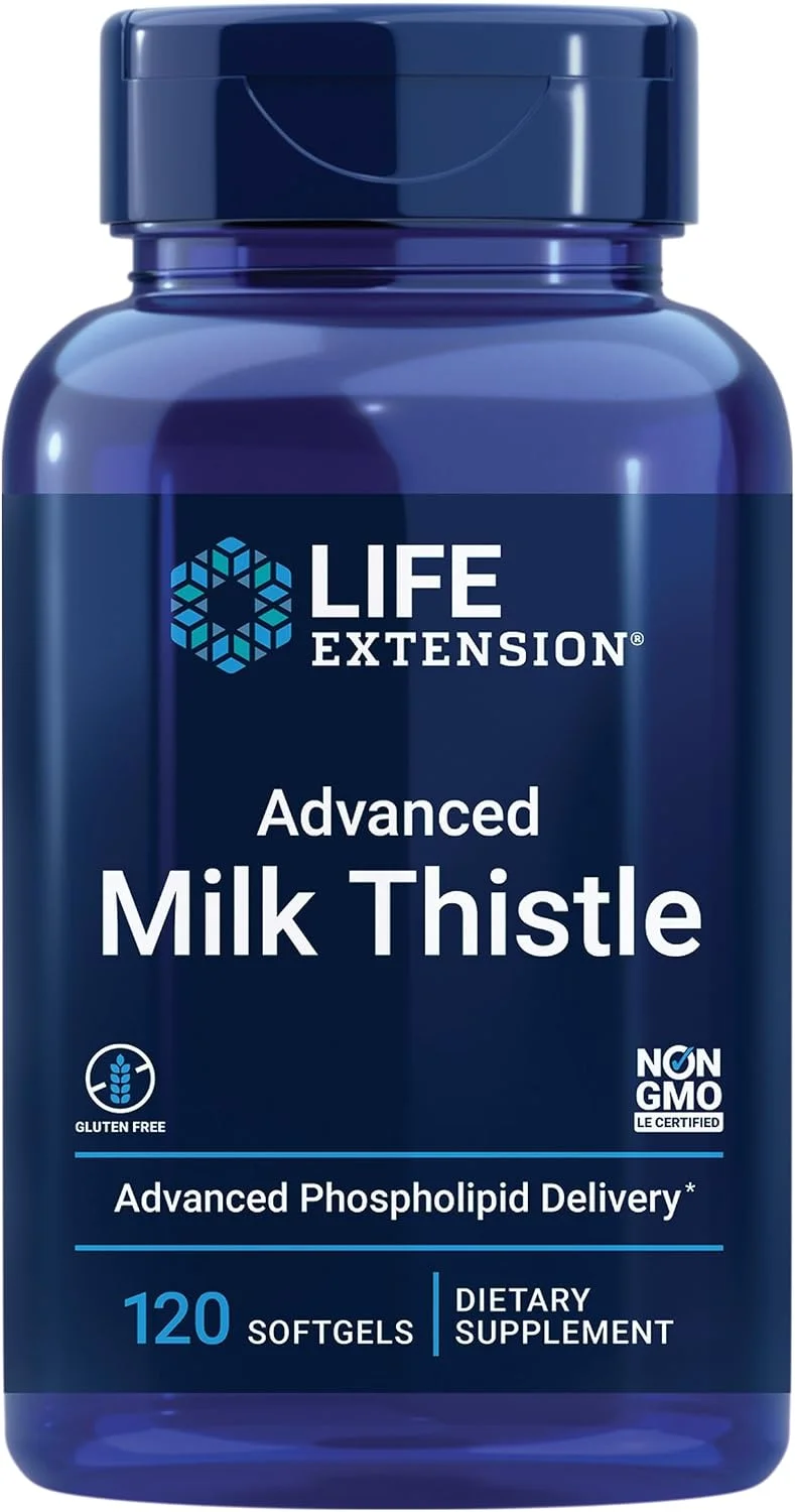 Life Extension Advanced Milk Thistle – 120 softgels