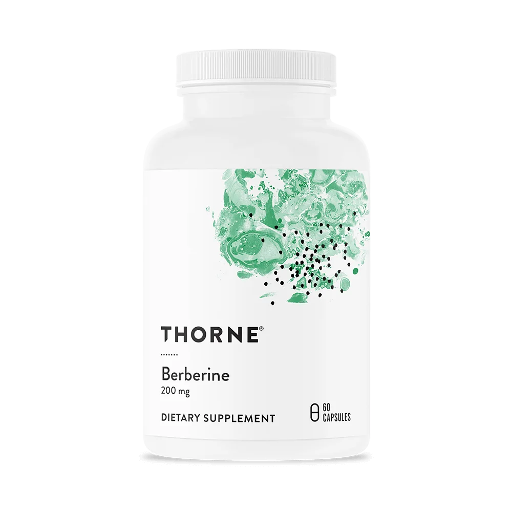 Thorne Berberine - 200 mg · 60 cápsulas