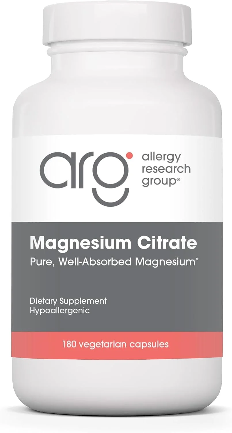 Citrato de Magnesio 170 mg · 180 cápsulas