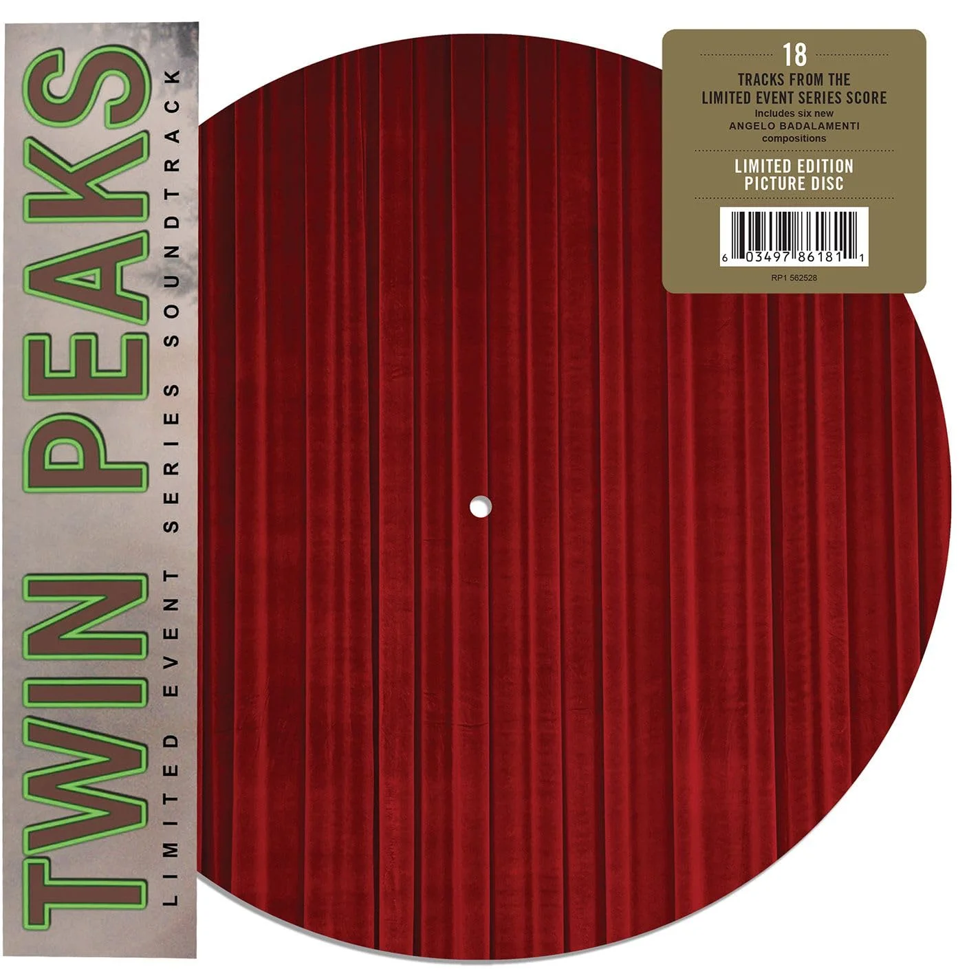 Angelo Badalamenti – Twin Peaks (Limited Event Series Soundtrack) (Vinilo, 2 LP, picture disc)