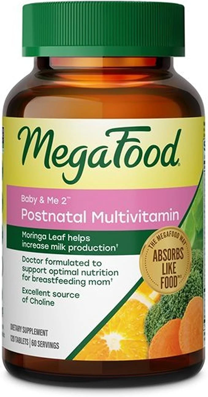 MegaFood Baby & Me 2 Postnatal – 120 tabletas
