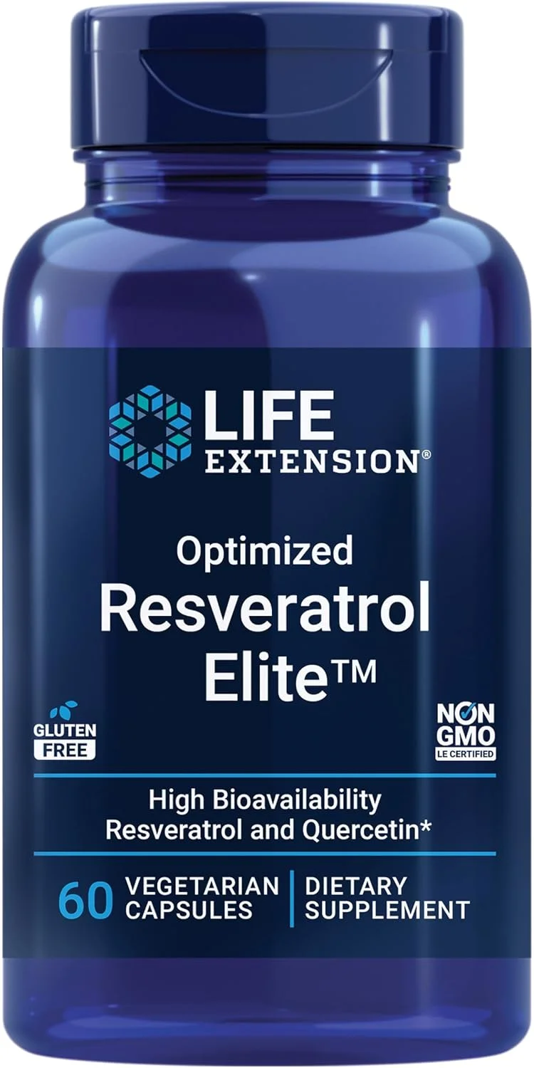 Optimized Resveratrol Elite · 60 cápsulas
