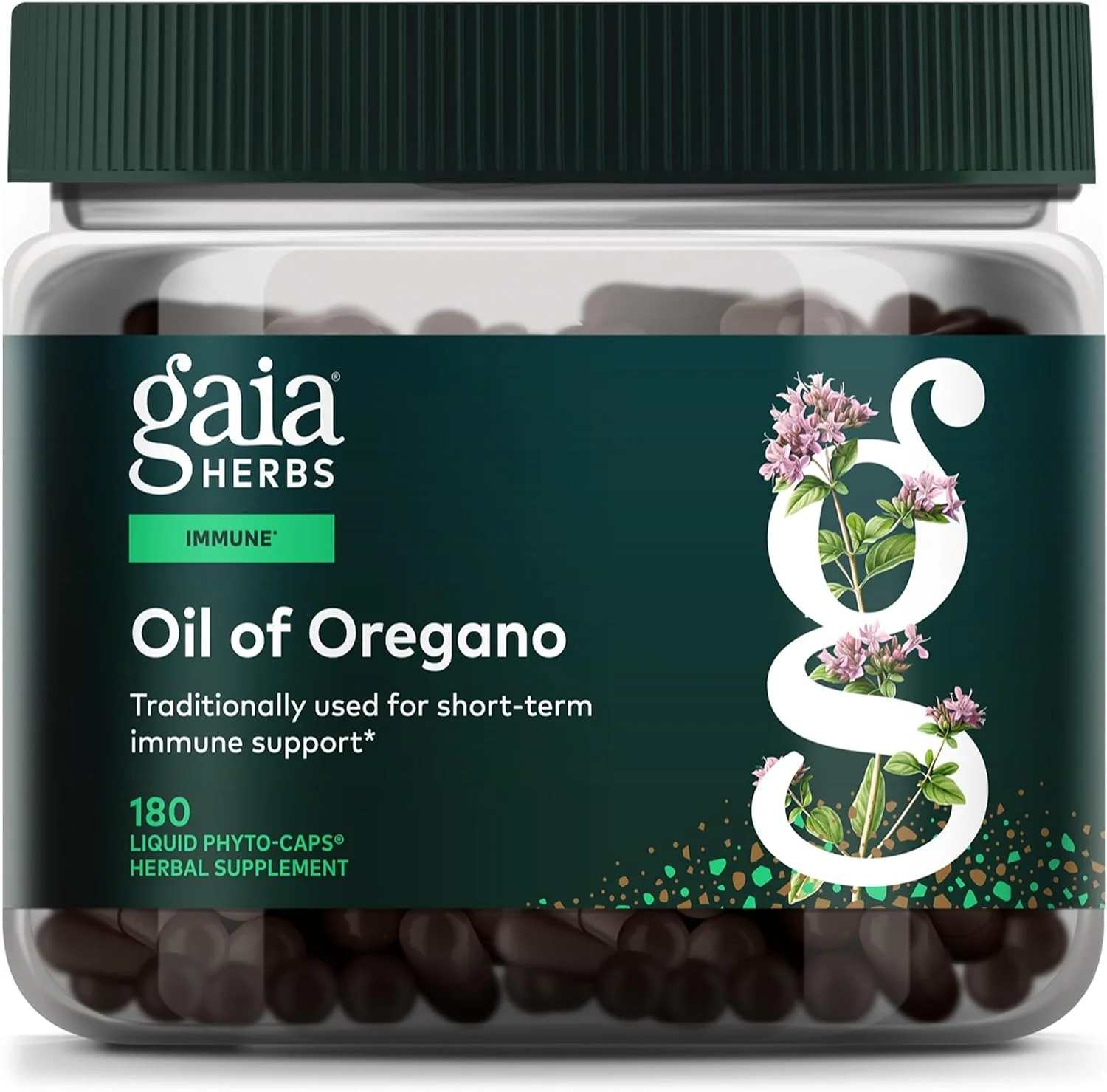 Aceite de Orégano 230 mg · 180 cápsulas