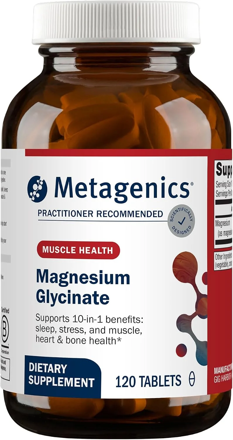 Magnesio Glicinato 100 mg · 120 tabletas