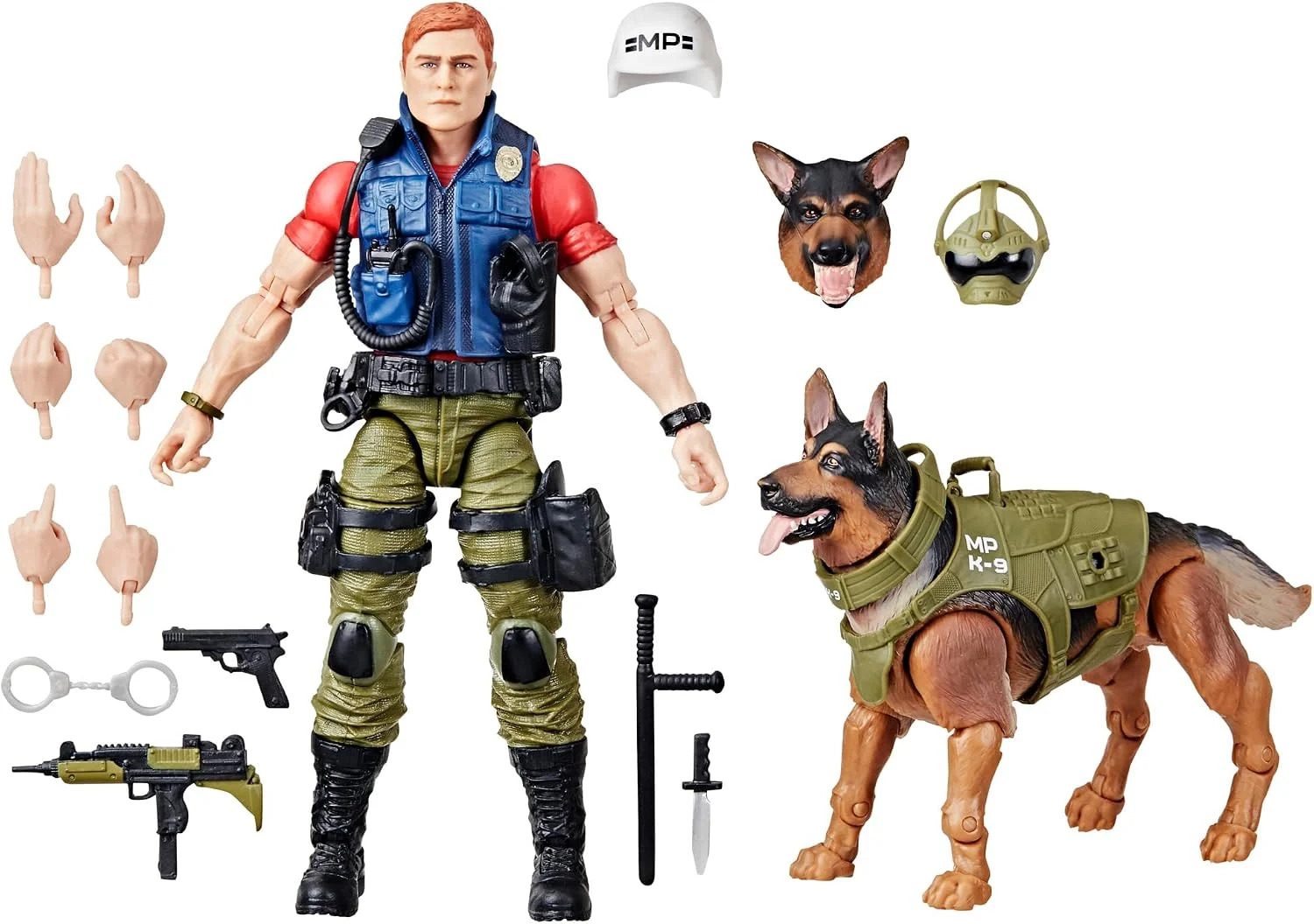 Figura y mascota G.I. Joe Classified Series Christopher “Law” Lavigne y Order #157 15 cm – Hasbro