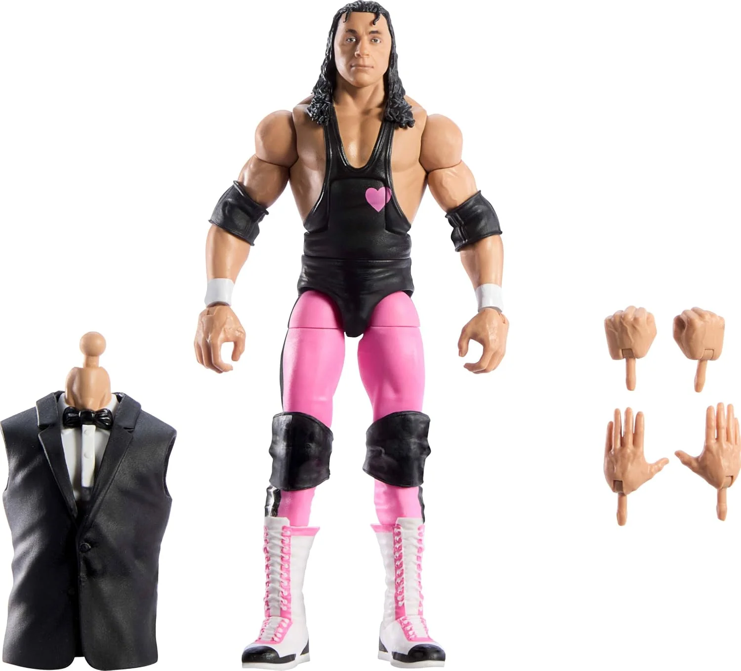 Figura WWE Elite Collection Premium Live Event Bret Hart WrestleMania 15 cm – Mattel