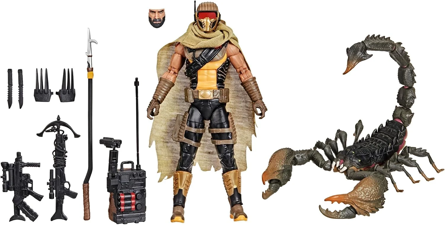 Figura G.I. Joe Classified Series Cobra Desert Scorpion y SKRP10N-25 #180 15 cm – Hasbro
