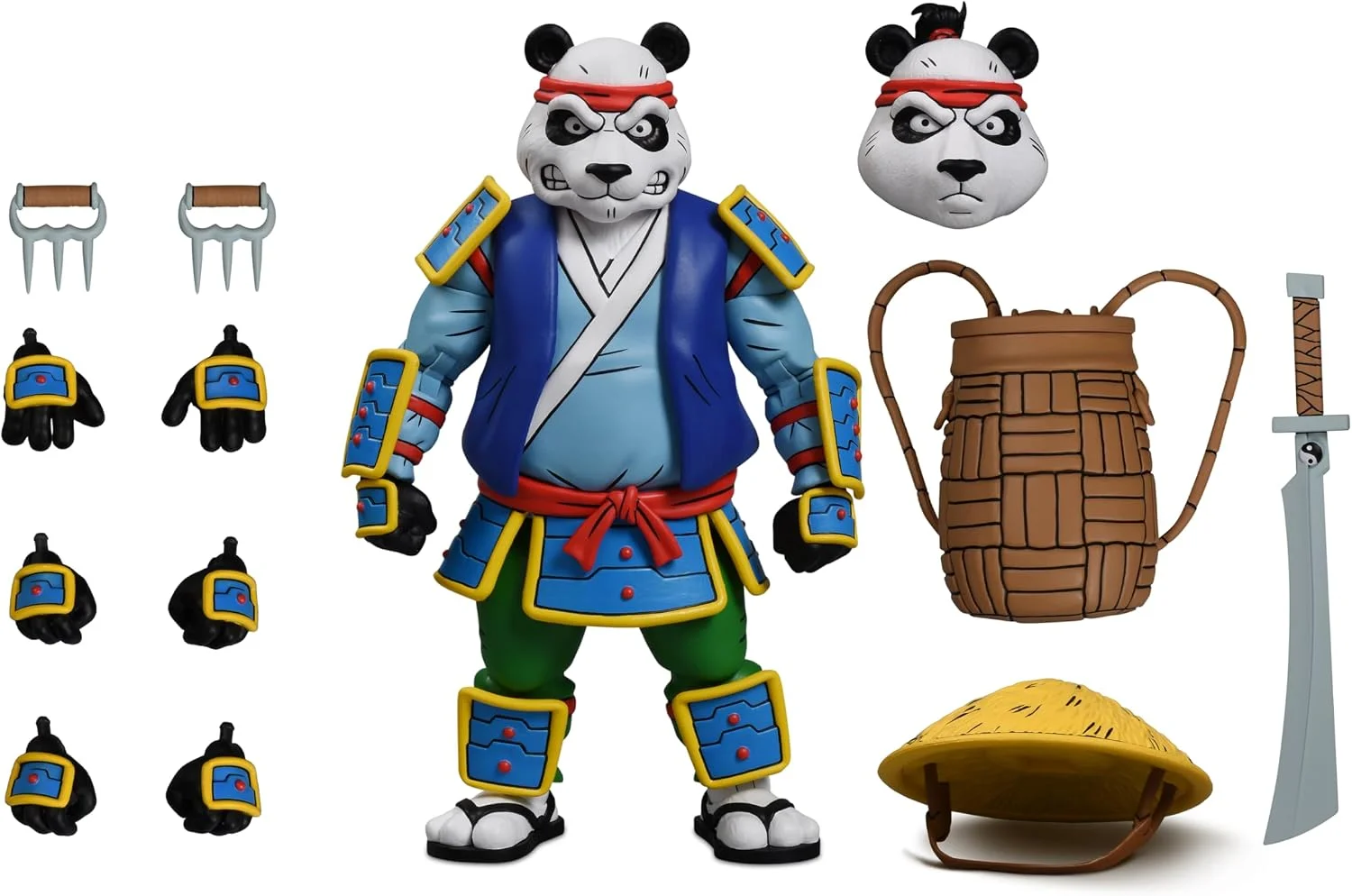 Figura Tortugas Ninja Ultimate Panda Khan (dibujo animado) 18 cm – NECA