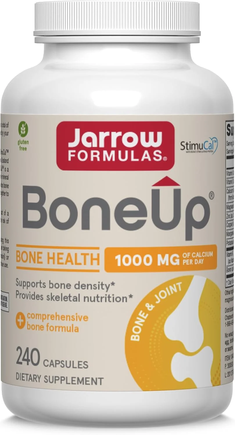 BoneUp Calcio con D3 y K2 · 240 cápsulas