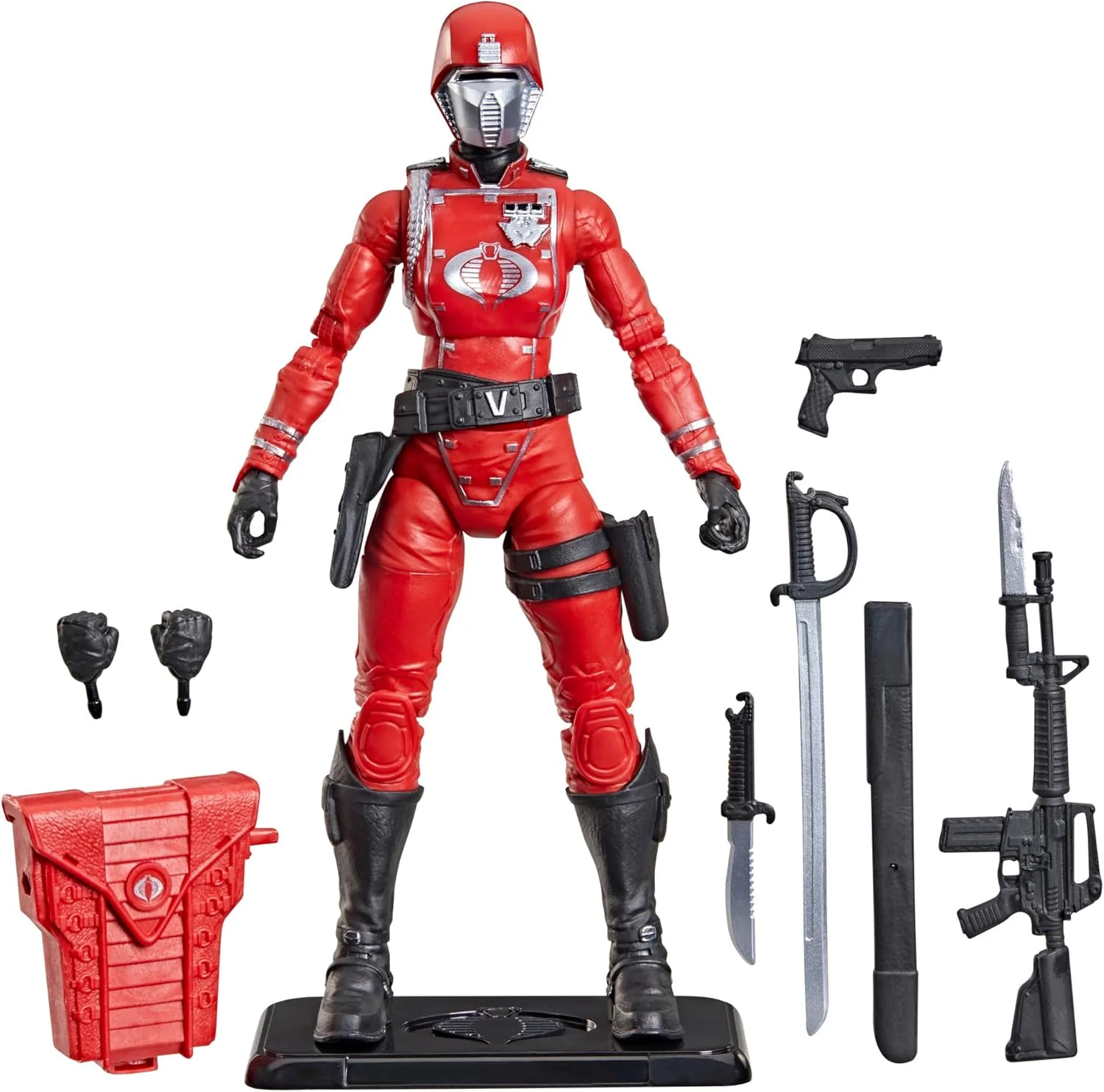 Figura G.I. Joe Classified Series Retro Cardback Crimson Guard 15 cm – Hasbro