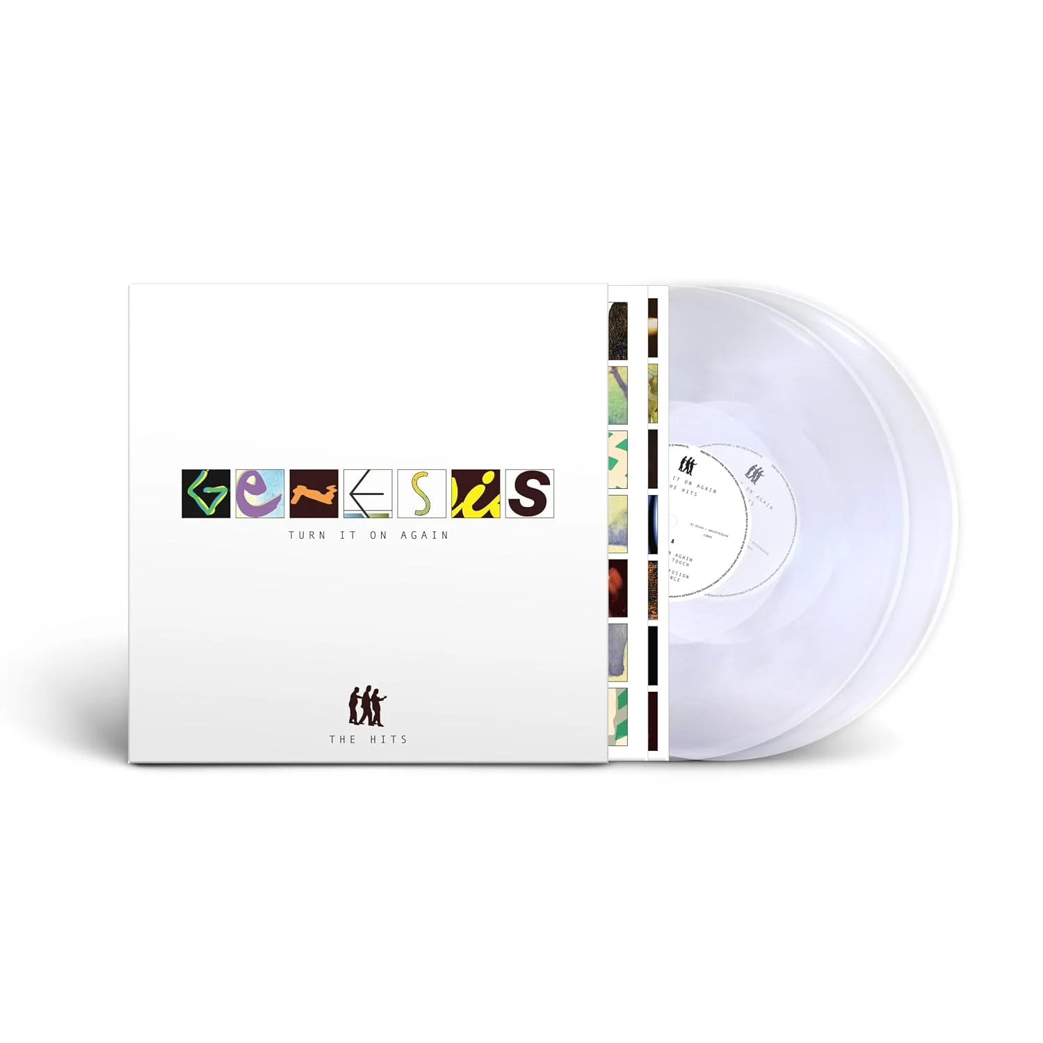 Genesis – Turn It On Again: The Hits (Vinilo, 2 LP, vinilo transparente)