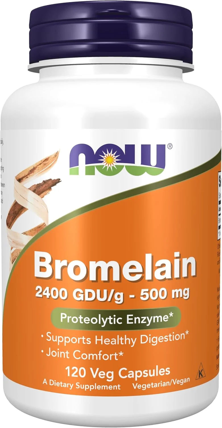 Bromelina 500 mg 2400 GDU/g · 120 cápsulas