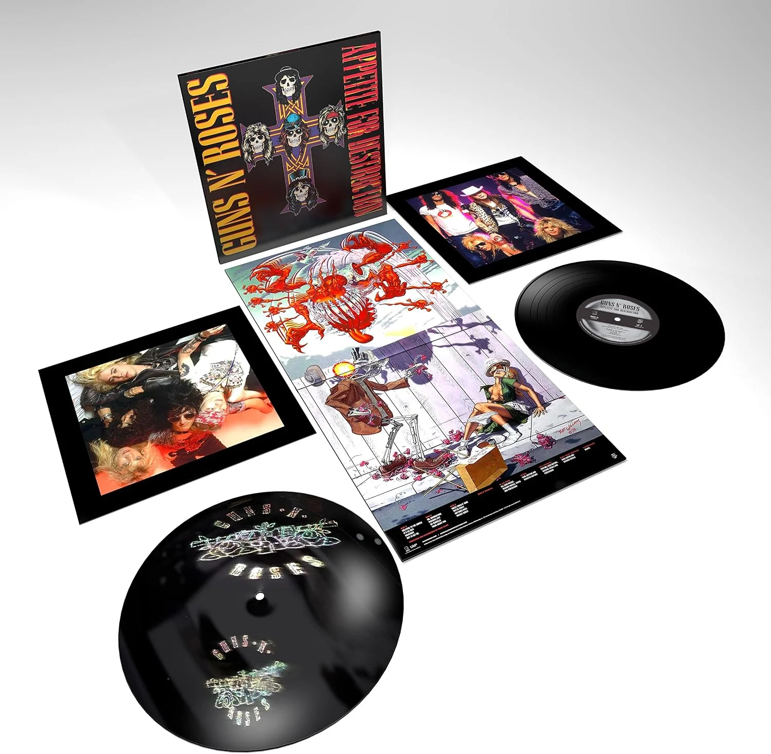 Guns N' Roses – Appetite for Destruction (Vinilo, 2 LP, remasterizado)