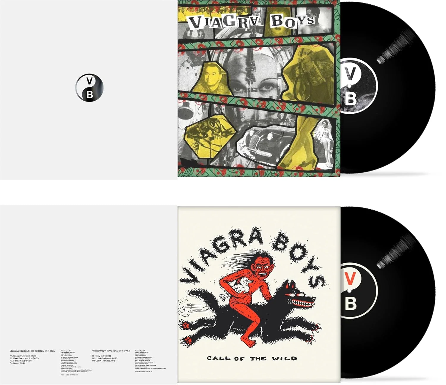 Viagra Boys – Consistency of Energy / Call of the Wild (Vinilo, LP 12 pulgadas)