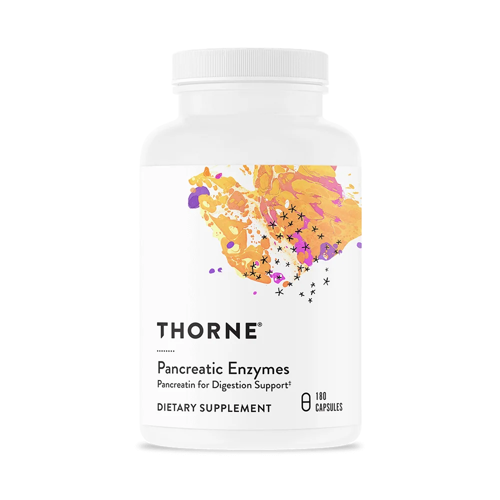 Thorne Pancreatic Enzymes · 180 cápsulas
