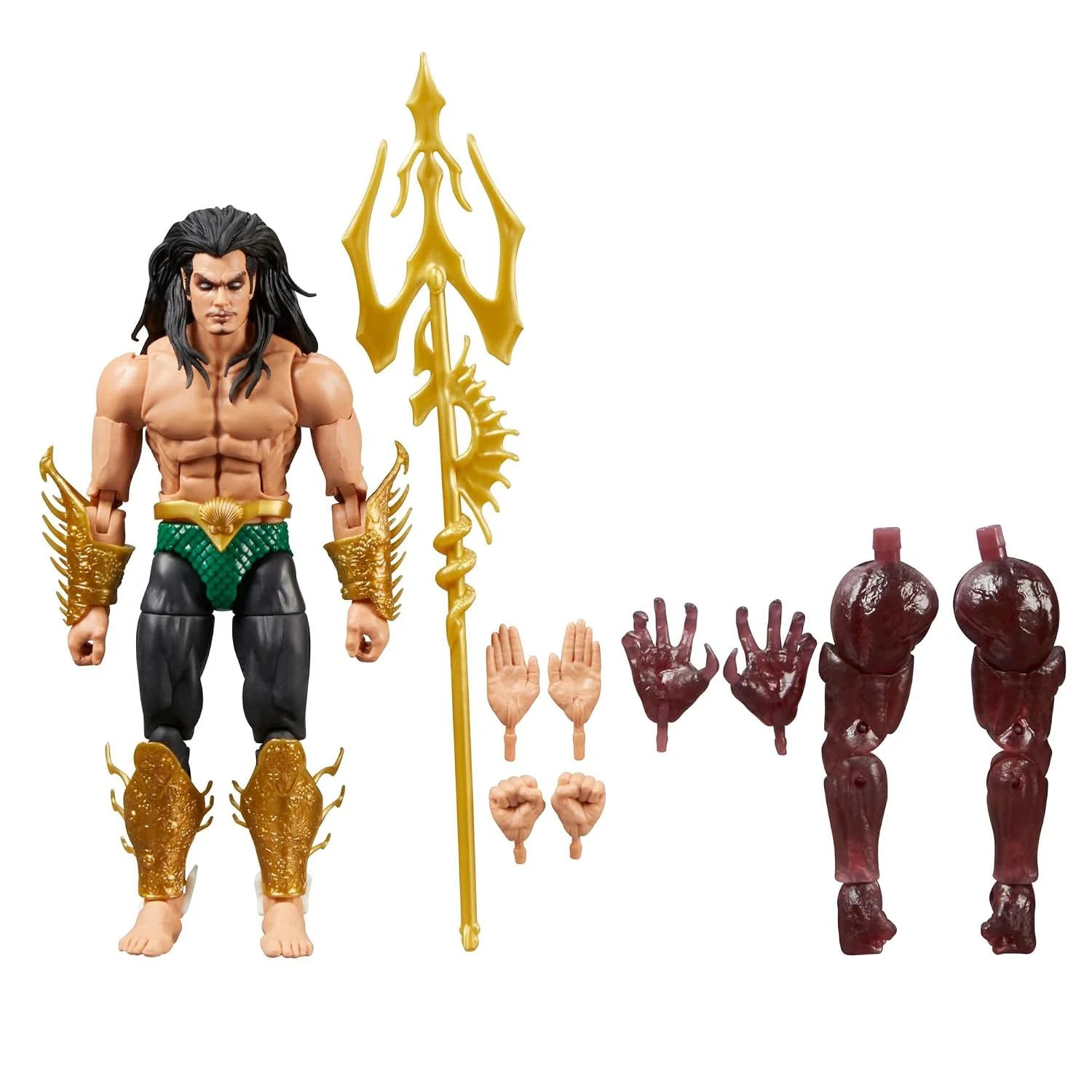 Figura Marvel Legends Namor (Cómics) 15 cm – Hasbro