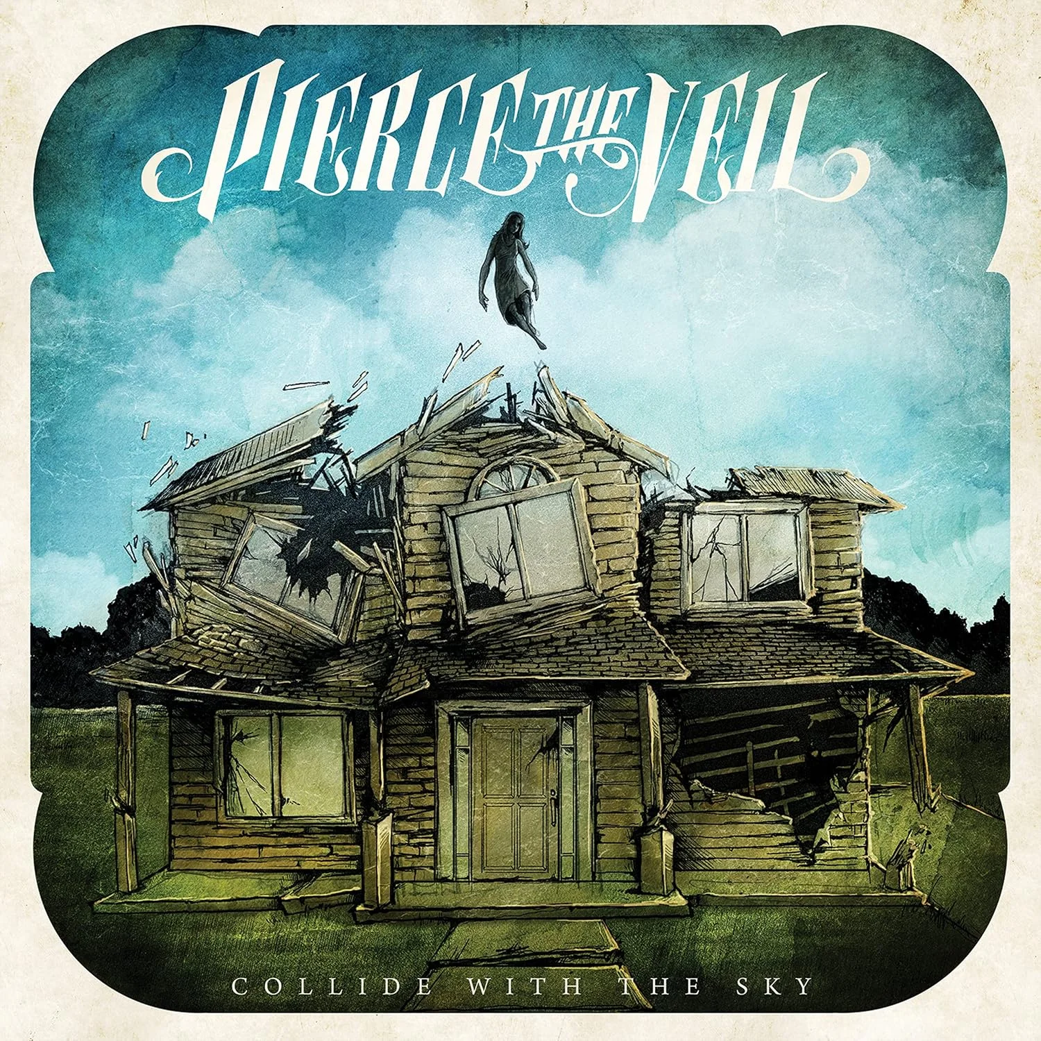 Pierce the Veil – Collide With the Sky (Vinilo, LP, vinilo azul Sea Blue)