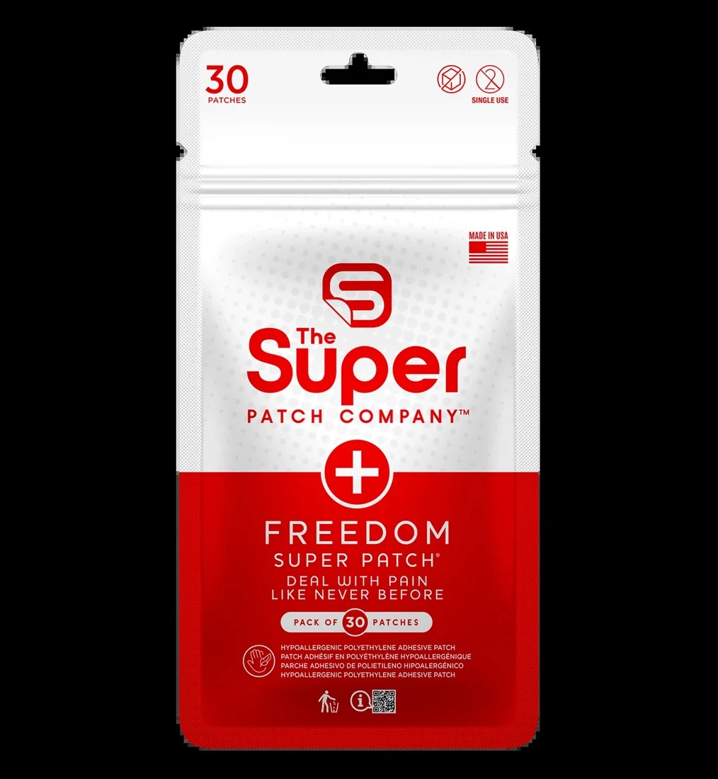 Super Patch FREEDOM — bolsa de 30 parches