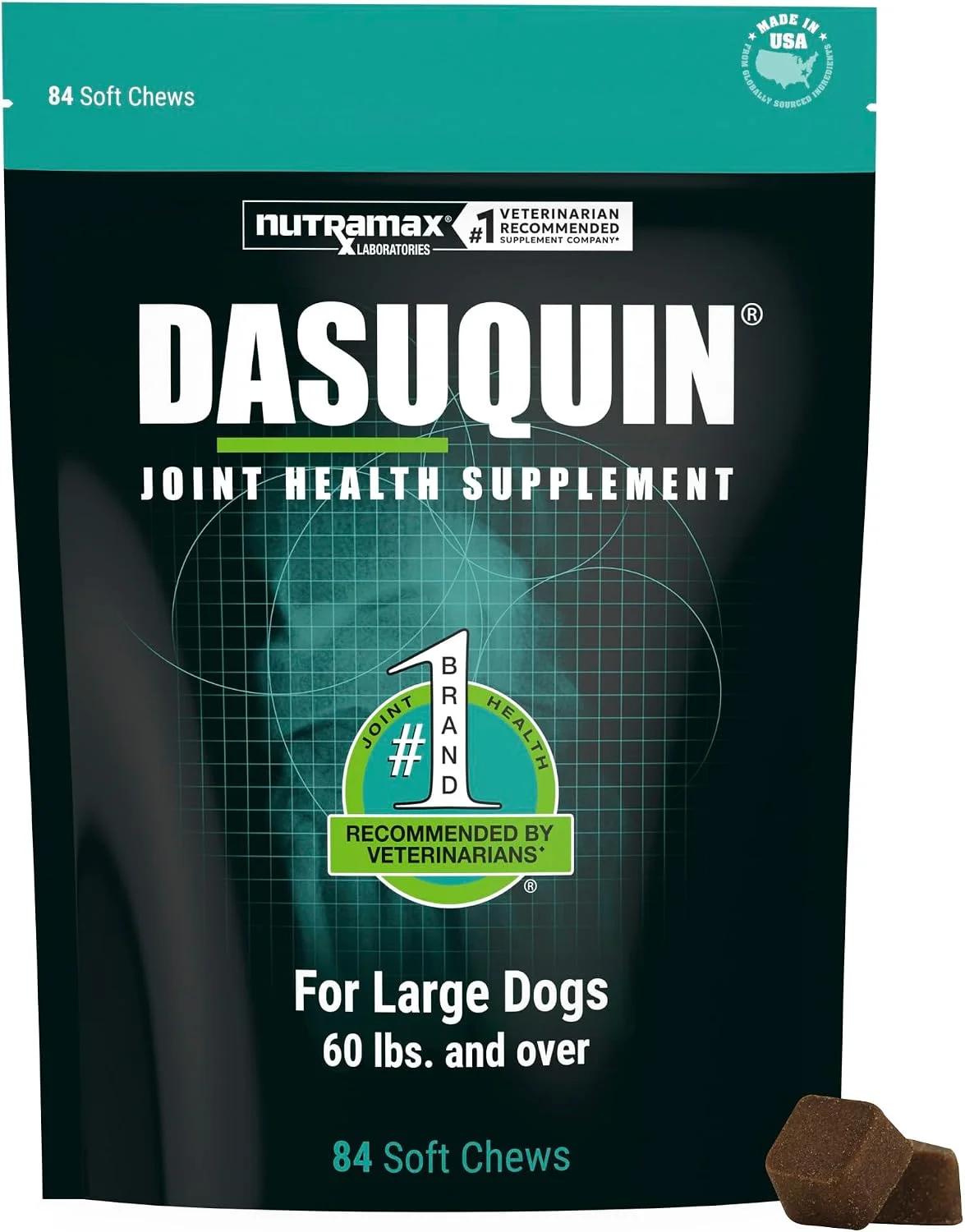 Nutramax Dasuquin para perros grandes · 84 masticables blandos