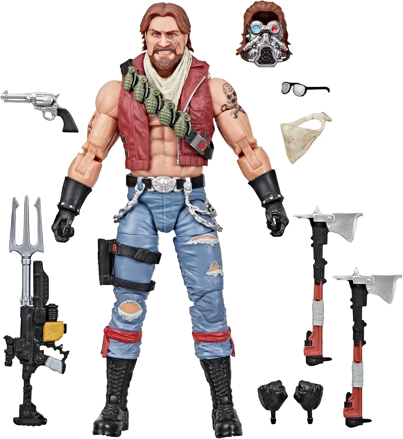 Figura G.I. Joe Classified Series Dreadnok Monkeywrench #167 15 cm – Hasbro