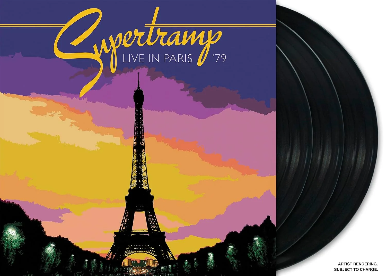 Supertramp – Live in Paris 1979 (Vinilo, 3 LP)