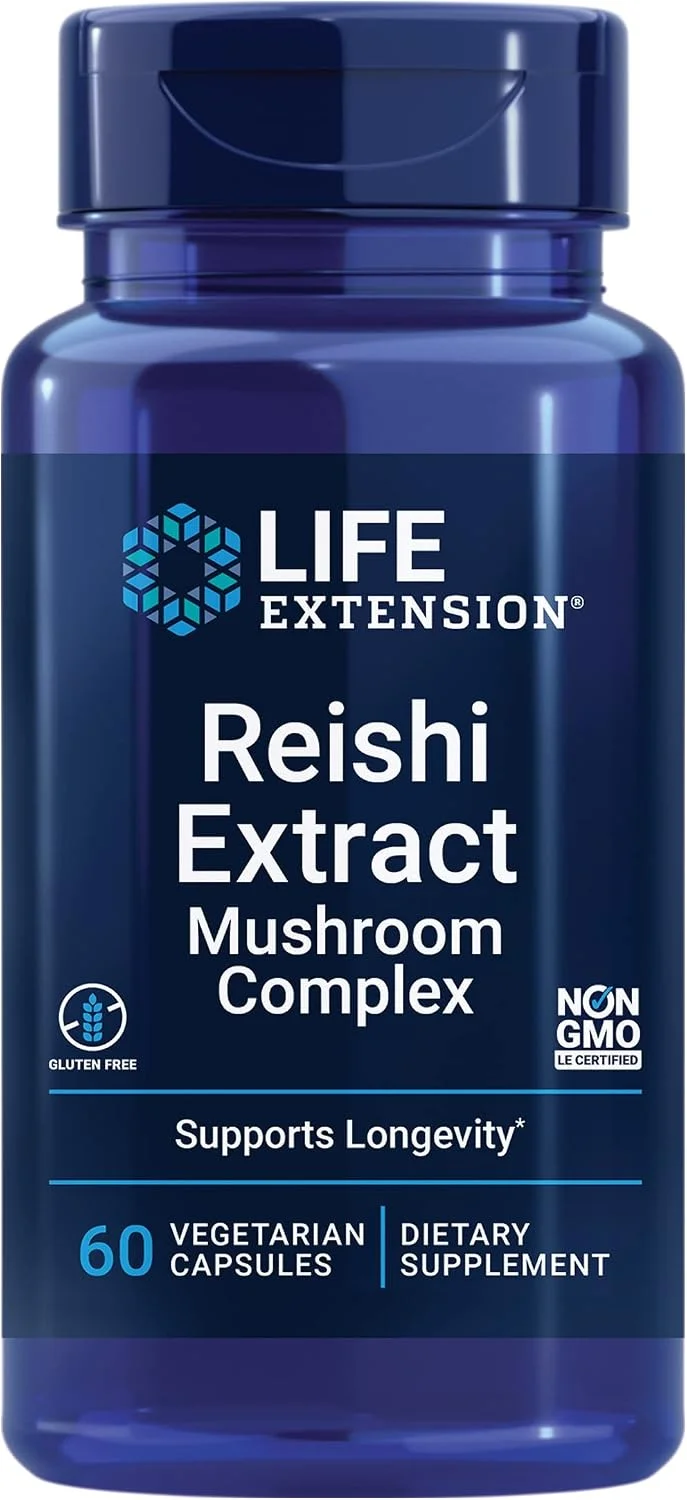 Life Extension Reishi Extract Mushroom Complex – 60 cápsulas