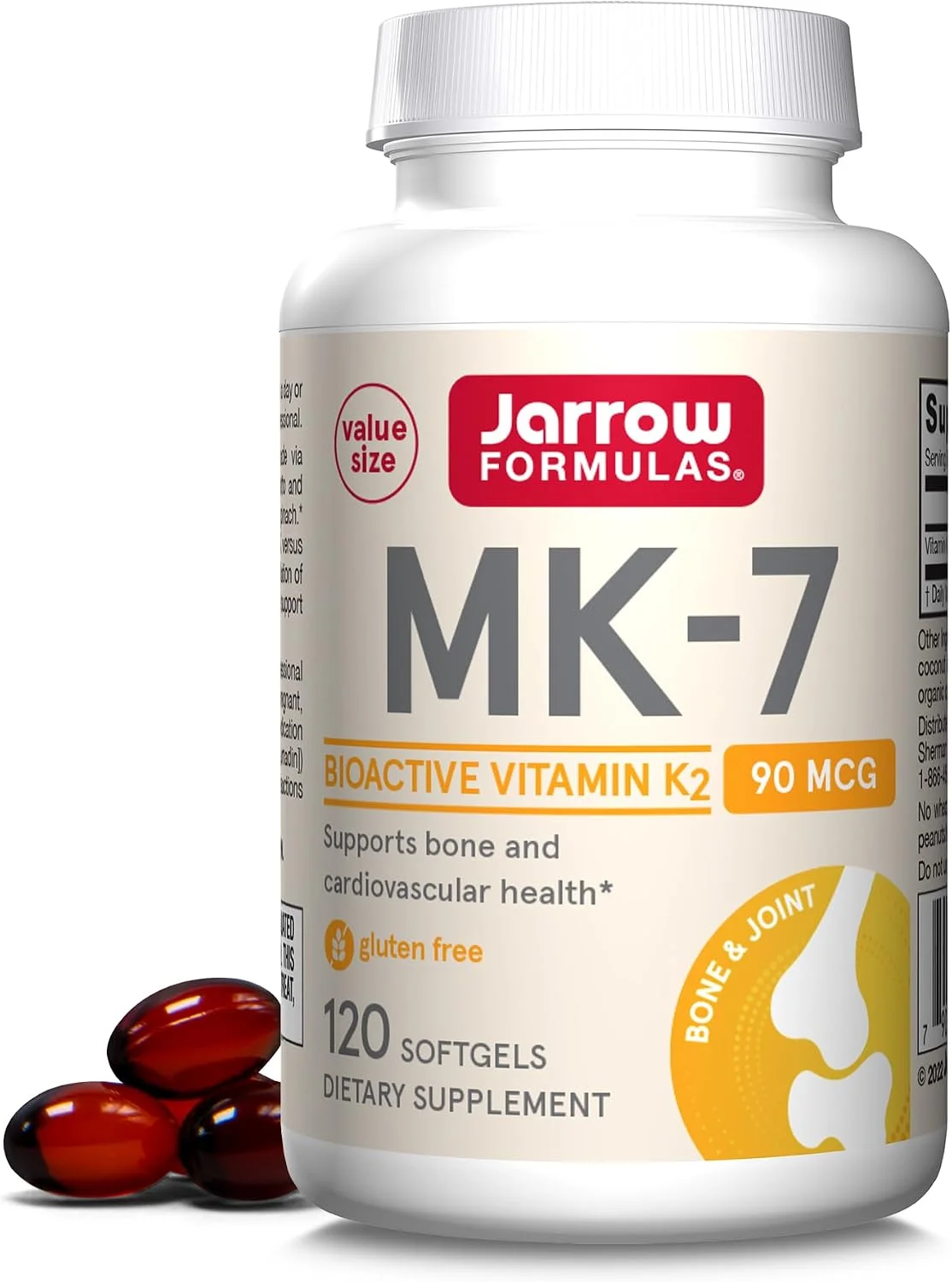 MK-7 Vitamina K2 90 mcg · 120 cápsulas blandas