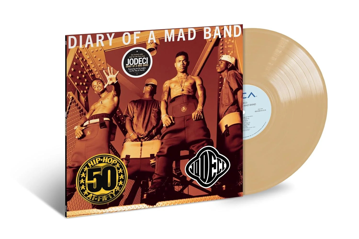 Jodeci – Diary of a Mad Band (Vinilo, LP, vinilo tan translúcido)