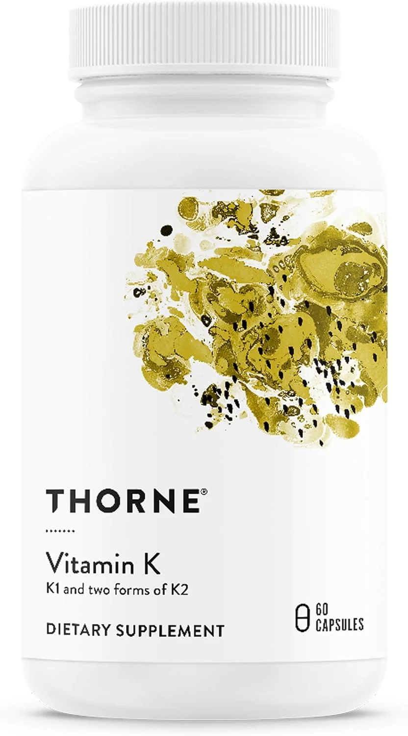 Thorne Vitamina K (K1 y K2) – 60 cápsulas