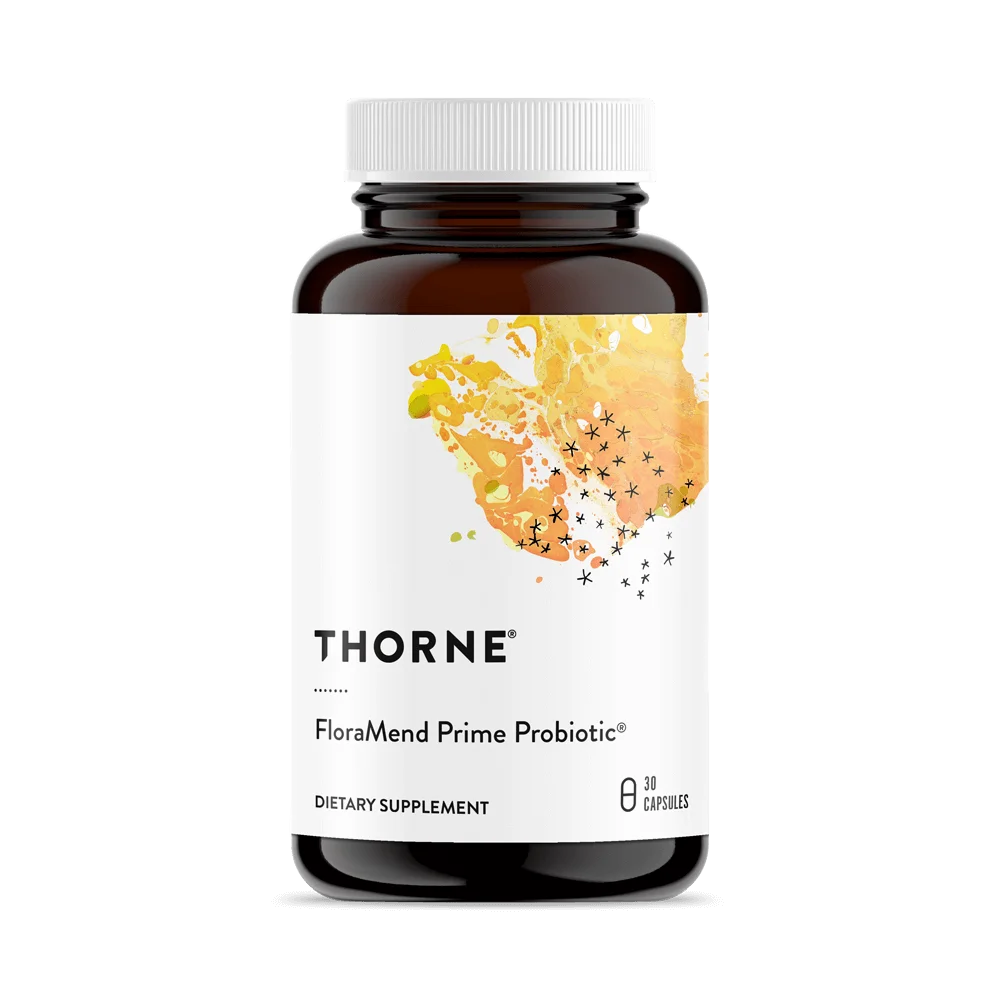 Thorne FloraMend Prime Probiotic · 30 cápsulas