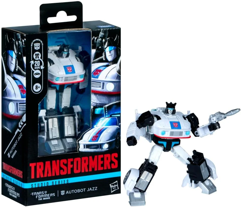 Figura Transformers Studio Series Jazz (Transformers: The Movie) Deluxe 11 cm – Hasbro