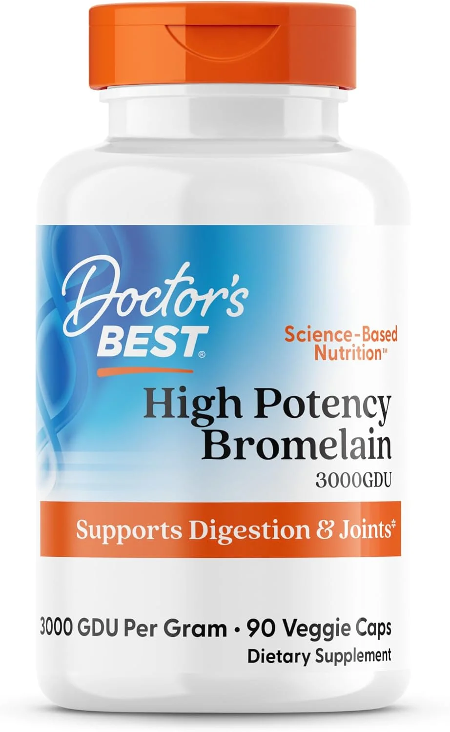 Doctor's Best Bromelain 500 mg – 90 cápsulas
