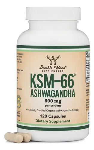 KSM-66 Ashwagandha 600 mg – 120 cápsulas
