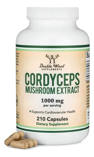 Cordyceps Extracto 1000 mg – 210 cápsulas
