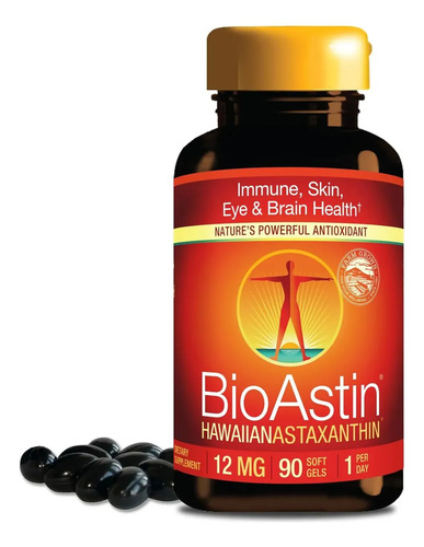 BioAstin Astaxantina 12 mg – 90 softgels