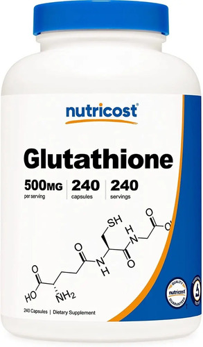 Glutatión 500 mg – 240 cápsulas
