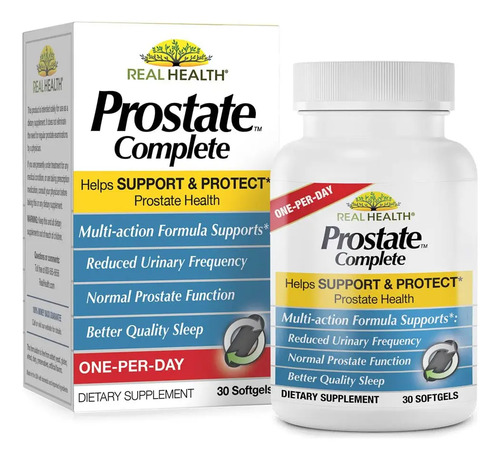 Prostatecomplete X 30 Cápsulas Saw Palmetto Licopeno sin Sabor
